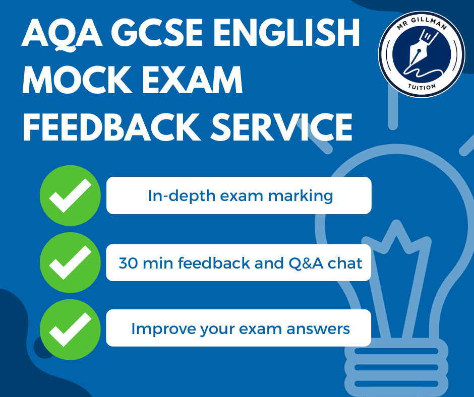 GCSE English Mock Exam Feedback Service